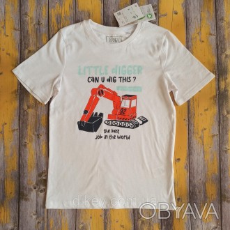 Легкая футболка для мальчика от торговой марки "C&A" (Германия), подойдет на рос. . фото 1