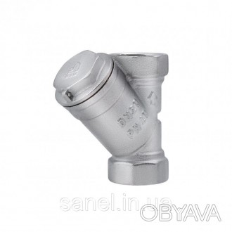 Фільтр SD Forte 3/4" для води нікельований грубої очистки. Виріб виготовляється . . фото 1