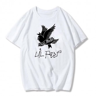 Белая футболка Lil Peep Cry Baby Logo, унисекс (мужская, женская, детская). Київ. фото 1 Белая футболка Lil Peep Cry Baby Logo, унисекс (мужская, женская, детская). Київ. фото 1
