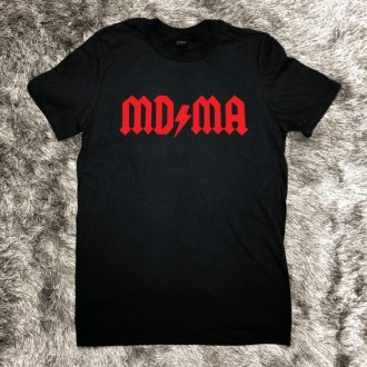 Черная футболка MD / MA Logo Red, унисекс (мужская, женская, детская). Київ. фото 1 Черная футболка MD / MA Logo Red, унисекс (мужская, женская, детская). Київ. фото 1
