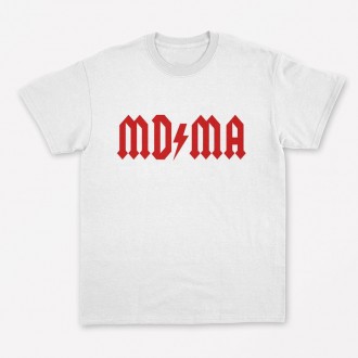 Белая футболка MD / MA Logo, унисекс (мужская, женская, детская). Київ. фото 1 Белая футболка MD / MA Logo, унисекс (мужская, женская, детская). Київ. фото 1