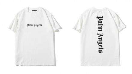 Белая футболка Palm Angels Upright бирка унисекс. Київ. фото 1 Белая футболка Palm Angels Upright бирка унисекс. Київ. фото 1