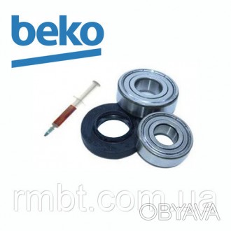 Підшипники до пральних машин Beko (ремкомплект) BE002
До складу набору входять:
. . фото 1
