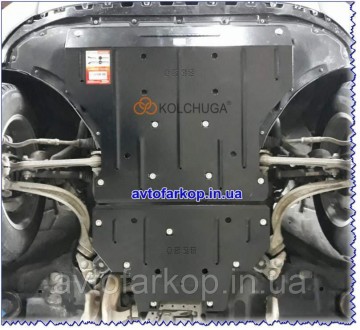 Защита двигателя и стартера для автомобиля:
Audi Q7 (2015-) Кольчуга 
· 
Защищае. . фото 6
