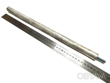 Магниевый анод М8 на короткой ножке.
Параметры: длина детали составляет 400 мм.,. . фото 1