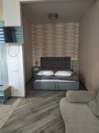 Однакомнатная квартира в новом доме в центре города на Пишоновской.Квартира посл. Центральный. фото 4