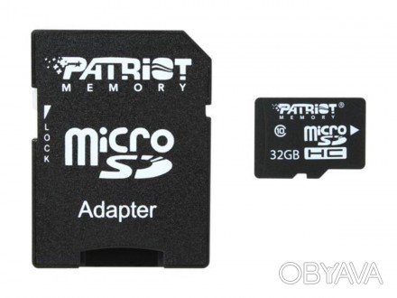 Карти флеш-пам’яті microSDHC Patriot серії LX, забезпечують надзвичайно швидку п. . фото 1