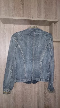 Куртка джинсовая Garland женская. Размер американский 9 - соответствует нашему 4. . фото 9