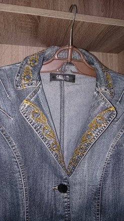 Куртка джинсовая Garland женская. Размер американский 9 - соответствует нашему 4. . фото 7
