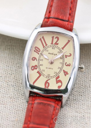 Стильний кварцовий жіночий годинник Механізм: кварцовий
 Матеріал корпусу: Нержа. . фото 1