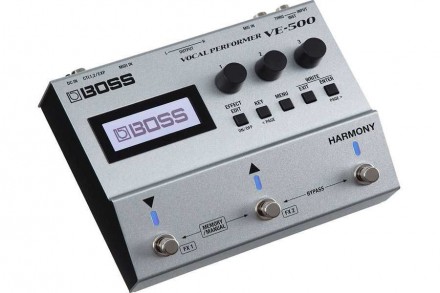 Профессиональное качество звука и мощный цифровой процессор BOSS DSP педали VE-5. . фото 2