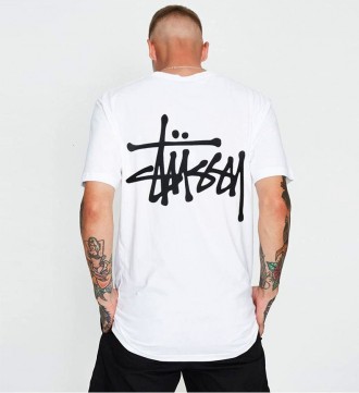 Белая футболка Stussy Two-sides Logo унисекс футболки Стасси Стусси оригинальная. Київ. фото 1 Белая футболка Stussy Two-sides Logo унисекс футболки Стасси Стусси оригинальная. Київ. фото 1