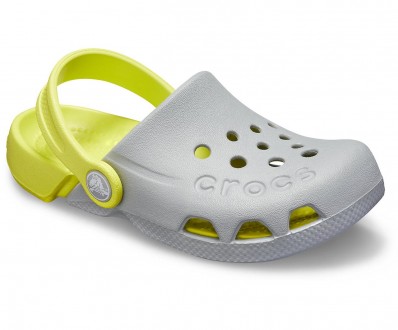 Сабо на мальчика Kids 'Electro Clog Серый / Салатовый. Киев. фото 1 Сабо на мальчика Kids 'Electro Clog Серый / Салатовый. Киев. фото 1