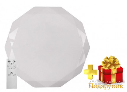 LED светильник с пультом 60W LUMANО 3000-4500-6500к DIAMOND