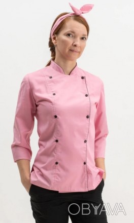 Китель повара Розовый с черным кантом

Черные кнопки на кителе в сочетании с ч. . фото 1