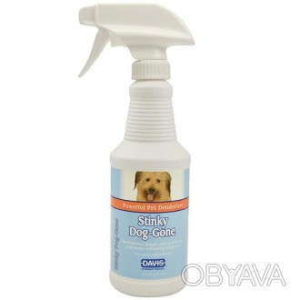 Дезодорант Davis Stinky Dog-Gone быстро устраняет неприятные запахи на домашних . . фото 1