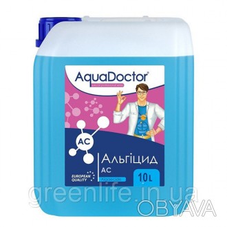 
Aquadoctor АС – жидкий альгицид с сильным антибактериальным противогрибковым и . . фото 1