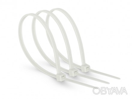Стяжка кабельная нейлоновая предназначена для крепления или обвязки в жгут кабел. . фото 1