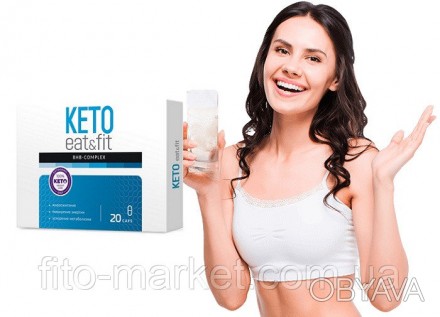 
Keto Eat & Fit BHB - Комплекс для похудения на основе кетогенной диеты (Кето Ит. . фото 1
