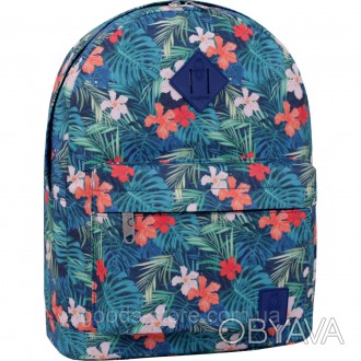 Очень удобный рюкзак в гавайском стиле, несмотря на внешнюю красоту, мягкий, лег. . фото 1