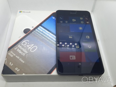 
Смартфон б/у Microsoft Lumia 640 XL DS #1624ВР в хорошем состоянии. Экран рабоч. . фото 1