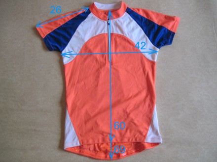 Вело футболка Athera, размер 12/40
страна производитель - Китай
100% polyester. . фото 6