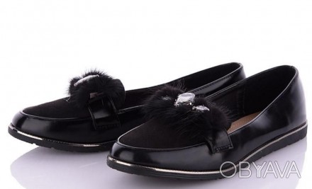 Размер указывайте в коментарии к заказу!
Туфли женские черные с декором
37 разме. . фото 1