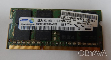 Оперативная память 8GB DDR3 12800S для ноутбука Samsung/Hynix.
Фото информативно. . фото 1