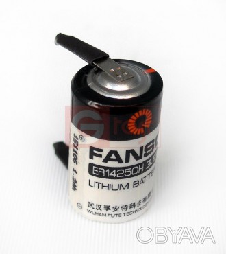 ER14250H-T литиевая батарейка с лепестками, производства компании FANSO, выполне. . фото 1