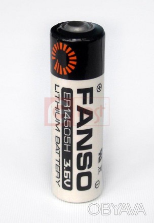 ER14505H литиевая батарейка производства компании FANSO, выполненна по технологи. . фото 1