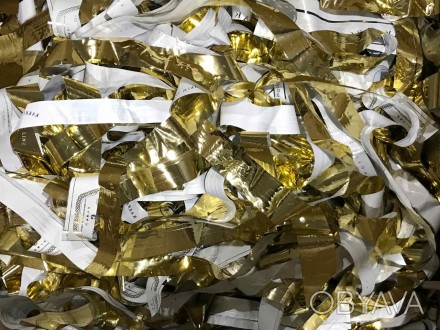 Ленты для Бумажного Шоу Золотая 50грн/кг (фасовка 10кг)
	Низкая цена.
	Оставляет. . фото 1