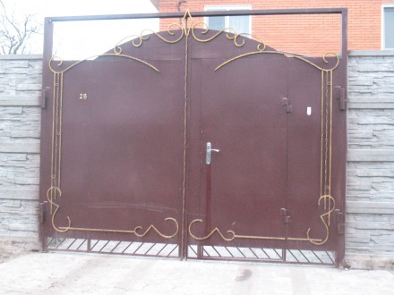 Распашные ворота являются традиционными и часто использующимися. Сфера применени. . фото 3