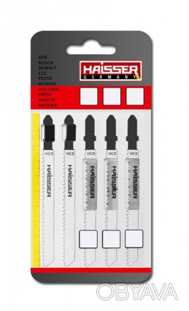 Производитель: Haisser Совместимость:
 электролобзики Материал полотна:
 (HSS) . . фото 1