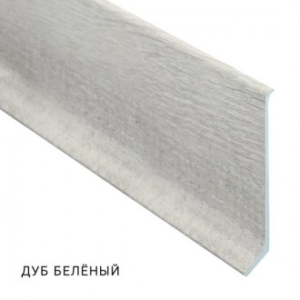 ОПИСАНИЕ
Профиль: алюминиевый плинтус

Тип: накладной

Покрытие: анодирован. . фото 2