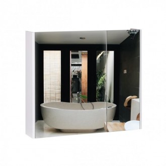 Зеркальный шкаф подвесной Qtap Scorpio 700х600х145 White QT1477ZP701W. Киев. фото 1 Зеркальный шкаф подвесной Qtap Scorpio 700х600х145 White QT1477ZP701W. Киев. фото 1