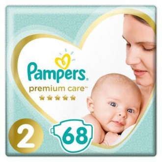 Подгузник Pampers Premium Care Mini Размер 2 (4-8 кг), 68 шт (8001841104874). Бровари. фото 1 Подгузник Pampers Premium Care Mini Размер 2 (4-8 кг), 68 шт (8001841104874). Бровари. фото 1
