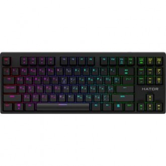 Клавиатура Hator Rockfall EVO TKL Optical Black (HTK-630). Бровары. фото 1 Клавиатура Hator Rockfall EVO TKL Optical Black (HTK-630). Бровары. фото 1