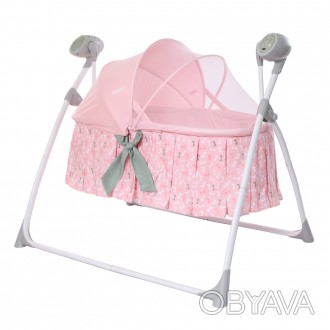 Люлька-гойдалка CARRELLO Dolce CRL-7501 Bow Pink /1/ MOQ