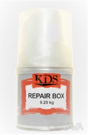 
Ремкомплект KDS REPAIR BOX є двокомпонентний поліефірний набір, призначений для. . фото 1