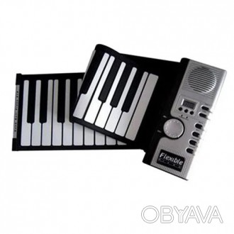 Гибкая MIDI клавиатура; синтезатор; пианино; 61 клавишаГибкое пианино – это комп. . фото 1