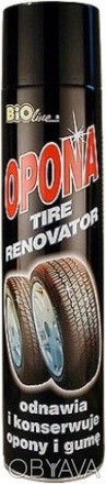 
Консервант гуми BioLine Opona 600 мл допоможе оновити колір старих шин, вони бу. . фото 1