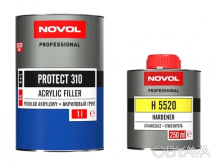 
Novol Protect 310 являє собою грунт на основі акрилових смол, що володіє високо. . фото 1