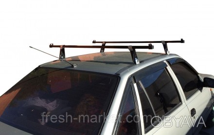  
 
 
Багажник универсальный UNI, для автомобилей с водостоком, а также со спецк. . фото 1