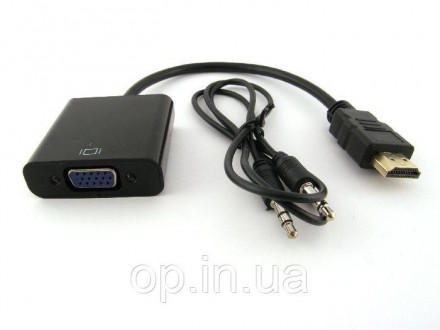 Конвертер видео и аудио сигнала HDMI - VGA (из HDMI в VGA )
Также в наличии конв. . фото 5