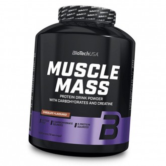 Высокоуглеводный гейнер для набора массы BioTech Muscle Mass 4 кг. Київ. фото 1 Высокоуглеводный гейнер для набора массы BioTech Muscle Mass 4 кг. Київ. фото 1