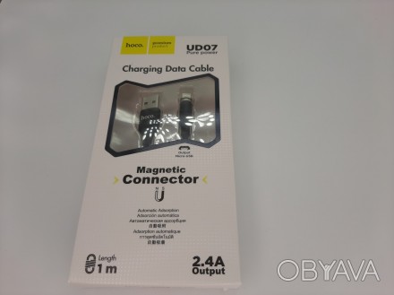 
	
	
	
	USB Кабель HOCO UD07 Data "Magnetic" microUSB (1М) (черный)
	
	
	
. . фото 1