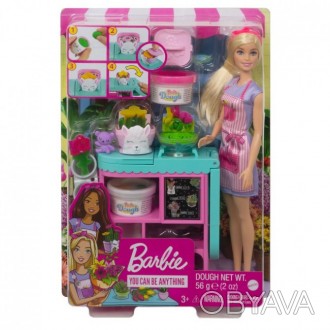 Игровой набор "Лавочка флориста" серии "Я могу быть" Barbie. . фото 1