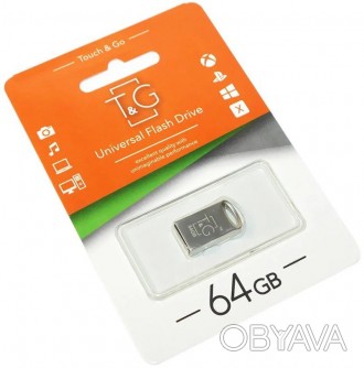 Флешка T&G USB 105 64GB, серебристая
Флешка T&G USB 105 64GB - это легкое, быстр. . фото 1