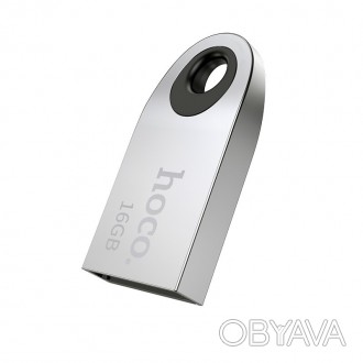 Флешка HOCO Insightful Smart Mini Car Music USB Drive UD9 16GB серебристый
USB ф. . фото 1