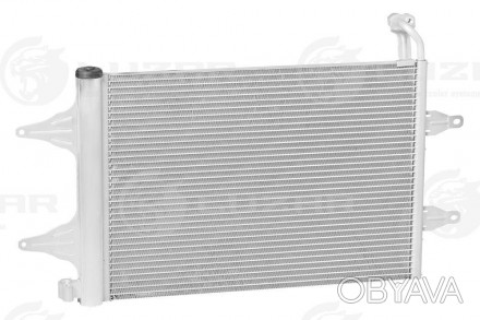 Радиатор кондиционера Fabia (99-) Luzar LRAC 18QR применяется на автомобилях Sko. . фото 1